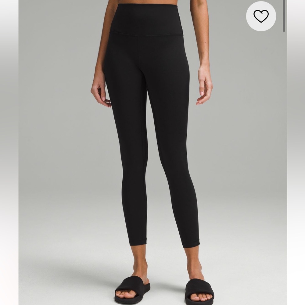 Lululemon Align High Rise Pant 25” - Black, 4